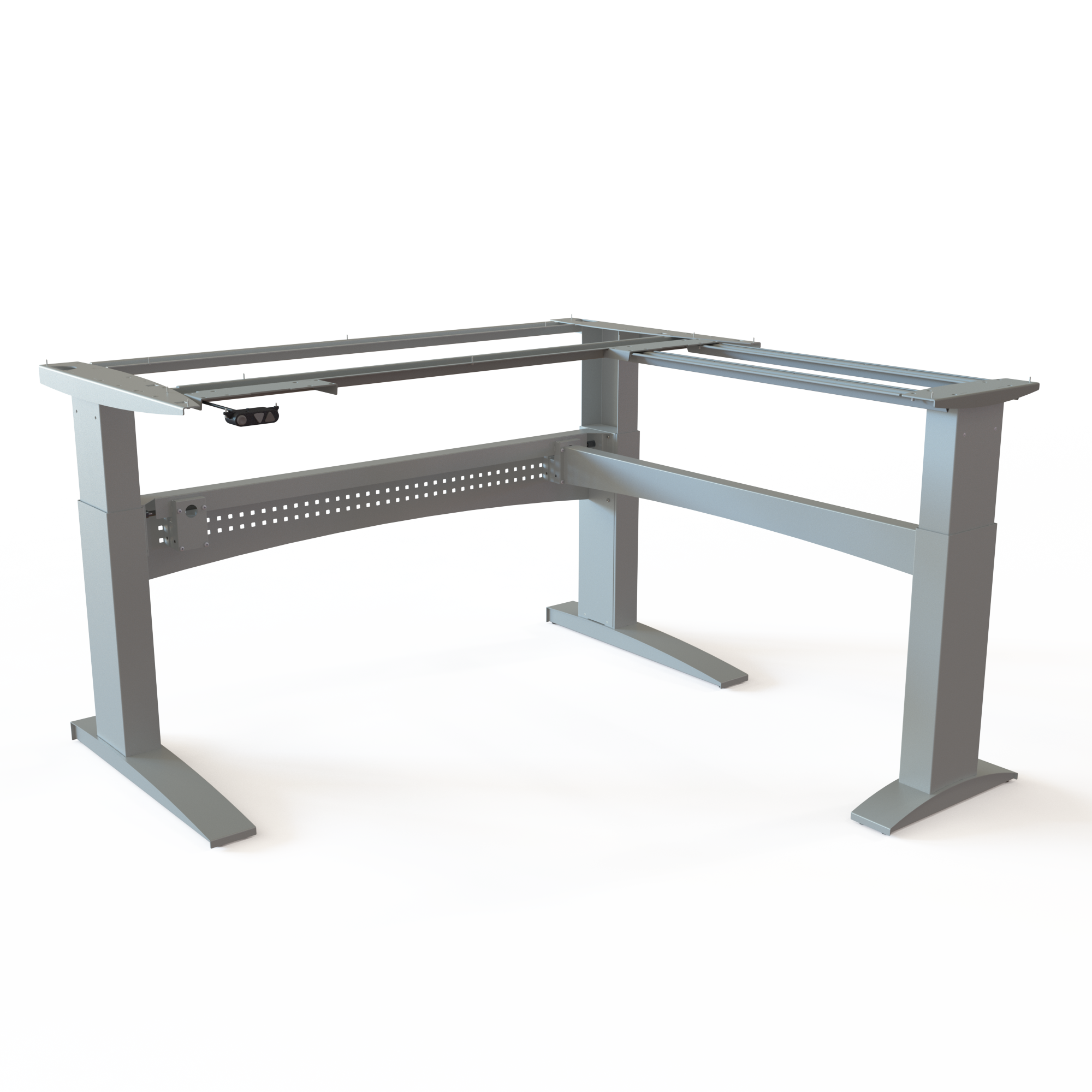 Electric Desk Frame | Width 156 cm | Argent