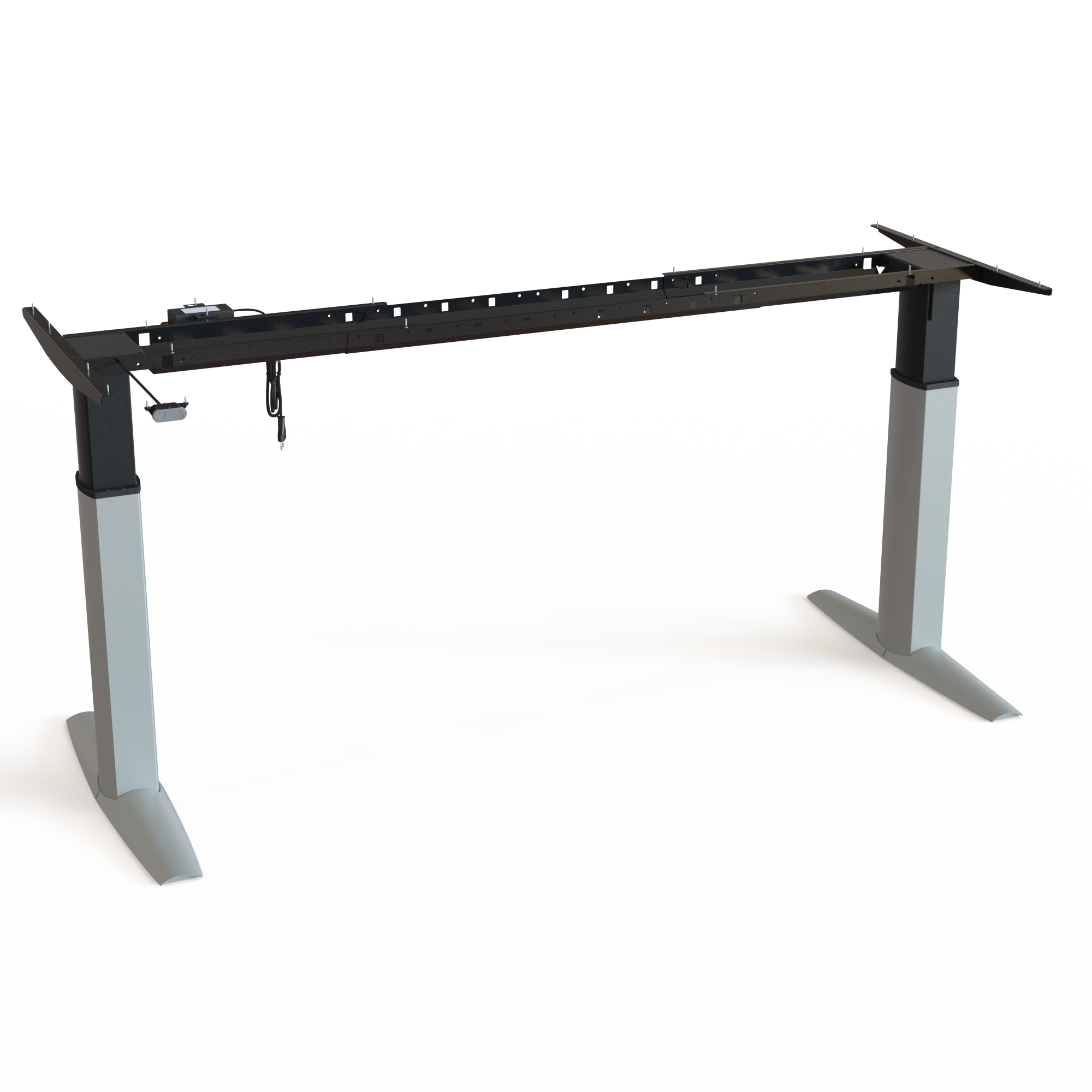 Electric Desk Frame | Width 200 cm | Argent