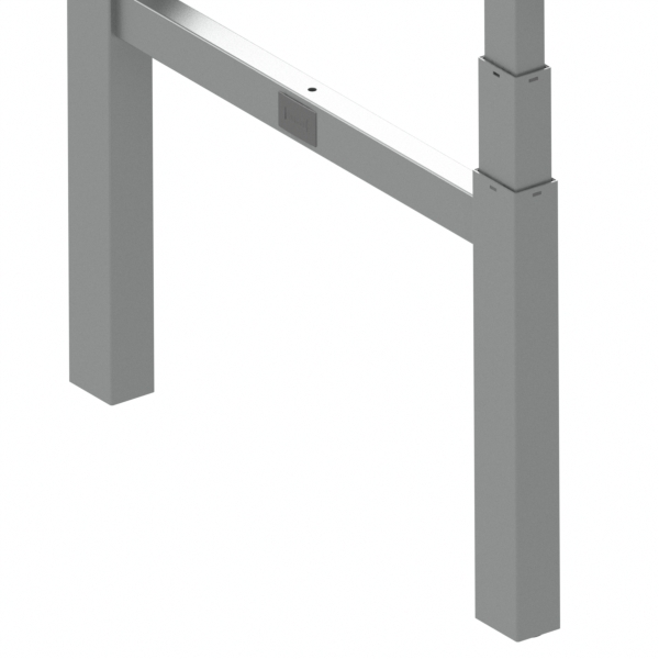 Electric Desk Frame | Width 129 cm | Argent