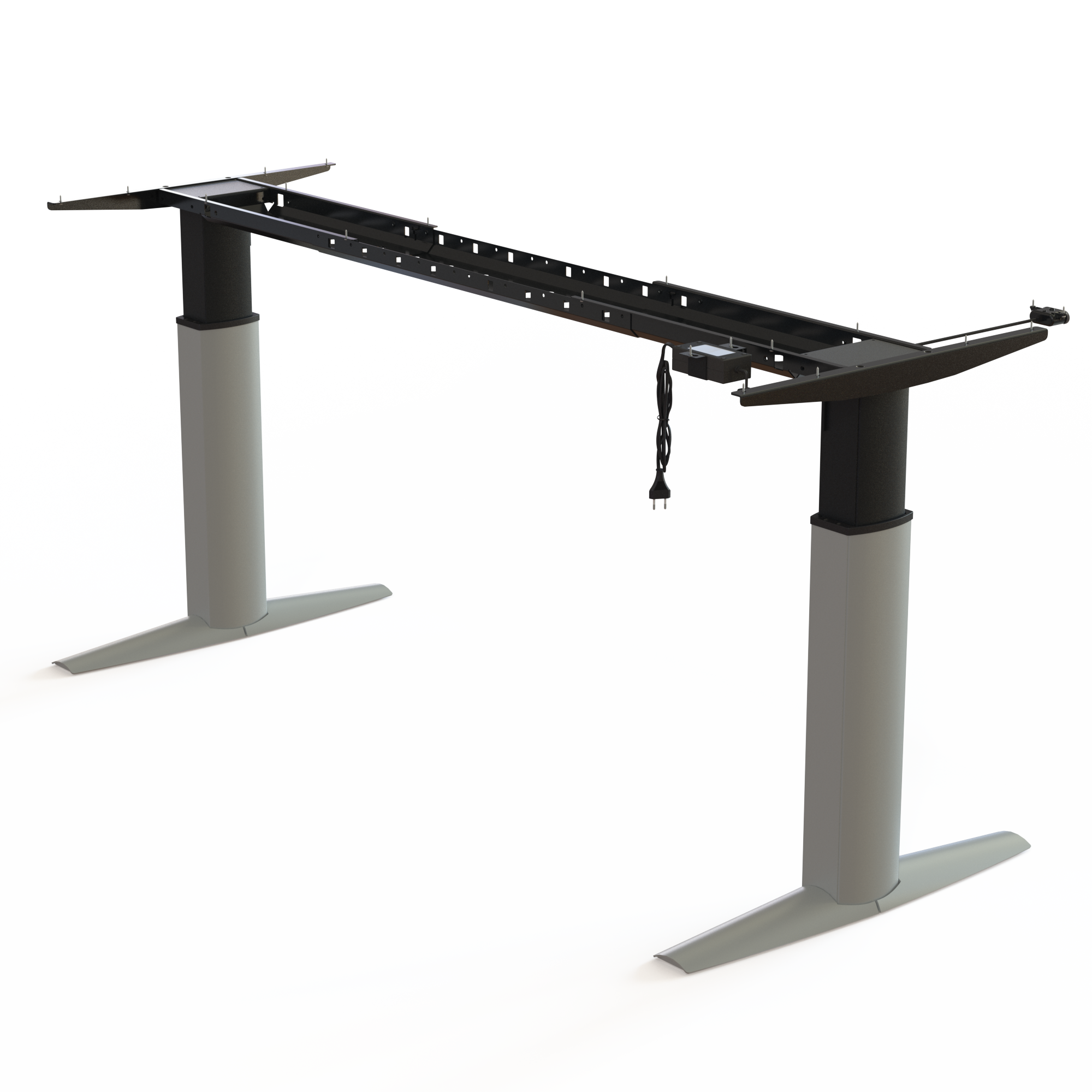 Electric Desk Frame | Width 200 cm | Argent