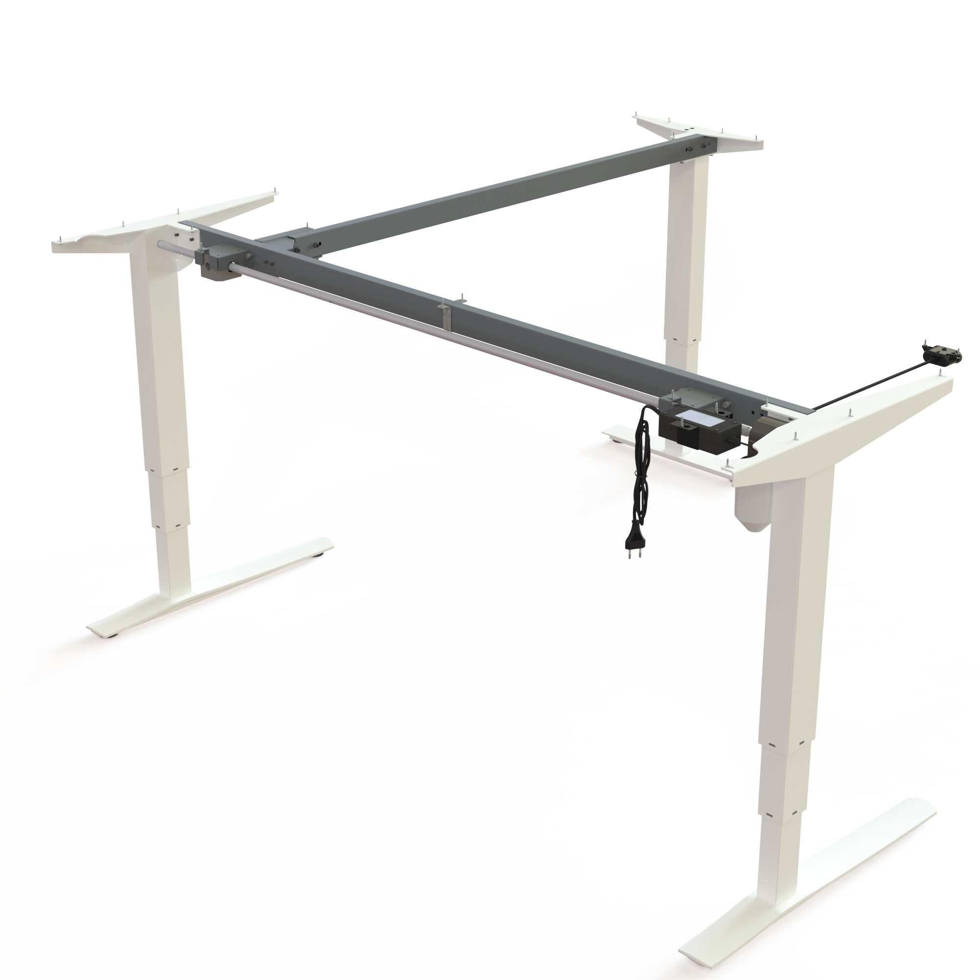 Electric Desk Frame | Width 172 cm | Blanc