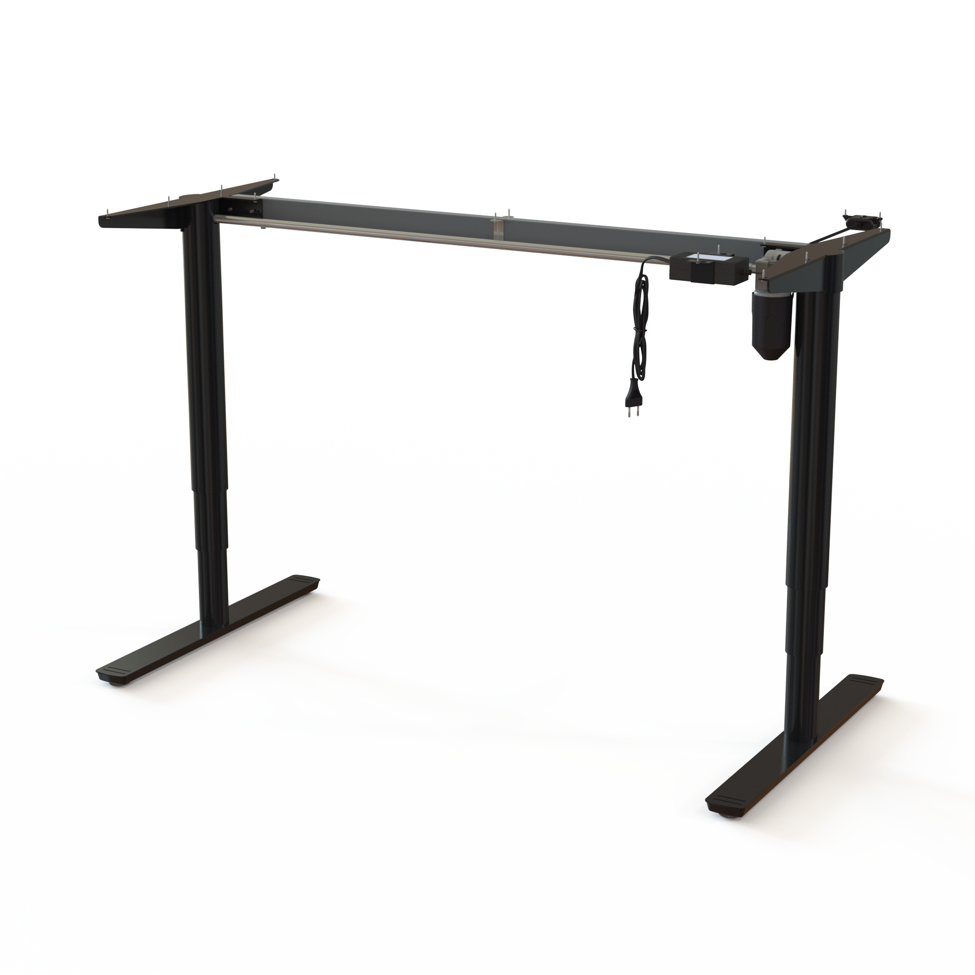 Electric Desk Frame | Width 129 cm | Noir